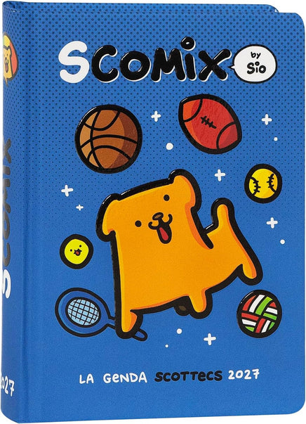 Agenda 16 Mesi Scomix by Sio Blu 2026/2027 – Diario Scuola Medium
