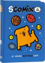 Agenda 16 Mesi Scomix by Sio Blu 2026/2027 – Diario Scuola Medium