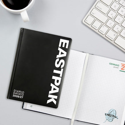 Diario Scuola Eastpak Black 2026/2027 – 13 Mesi Medium - immagine prodotto Eastpak
