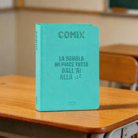 Diario Comix 16 Mesi Mini Turchese 2026/2027 - immagine prodotto Franco Panini