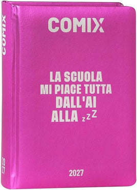 Diario Comix Easy Pink 13 Mesi 2026/2027 – Agenda Scuola Standard
