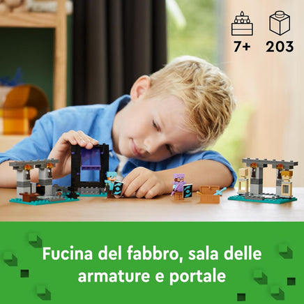 LEGO Minecraft 21252 L'Armeria - Giocattoli e Bambini - Toys Store5702017583280