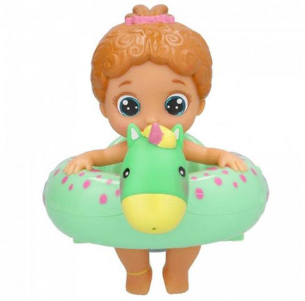 Bambola Kim Bloopies Floaties con Salvagente - Gioco da Bagno Interattivo