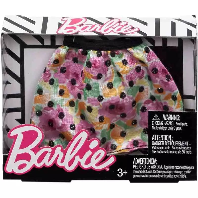Barbie Gonna Floreale a Pois