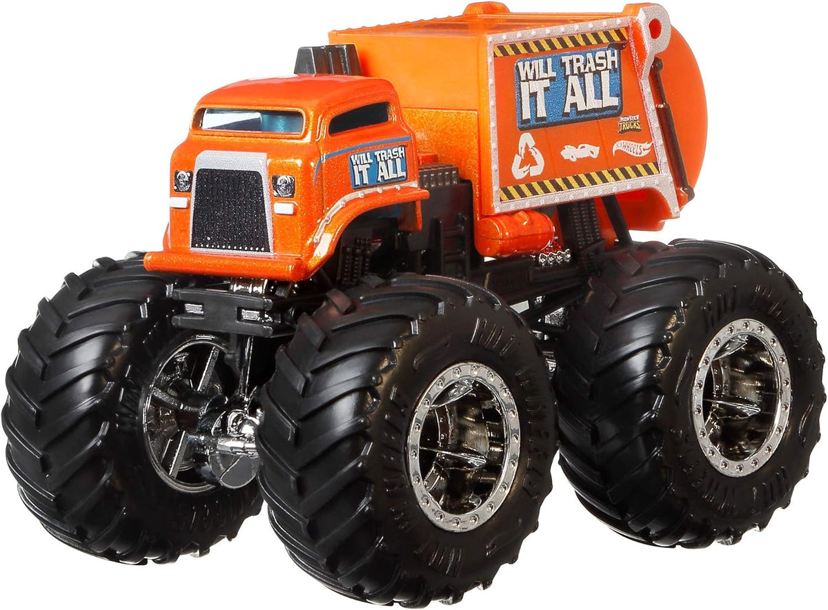 Hot Wheels Monster Trucks Will Trash It Al - 887961948400