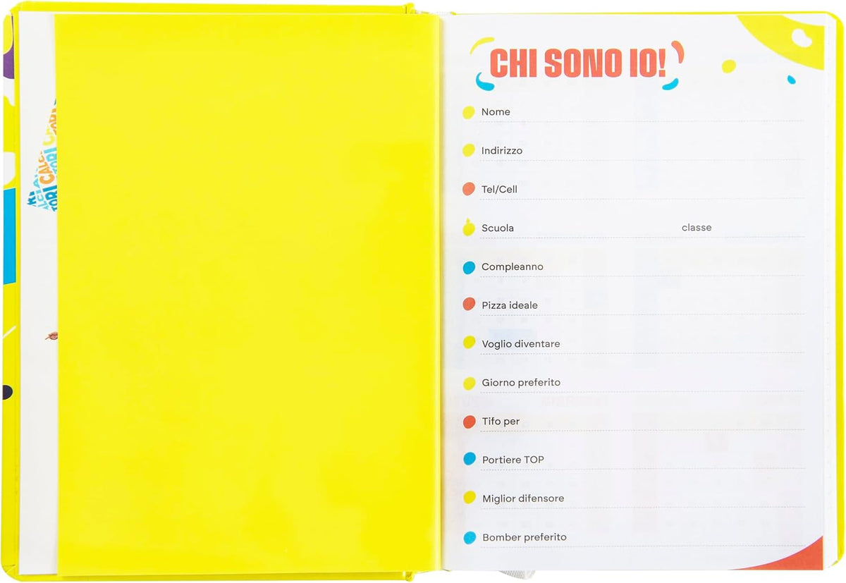 Diario calciatori Panini collezione Scuola 2025/2026 - Giocattoli e Bambini - Toys Store8058263233637
