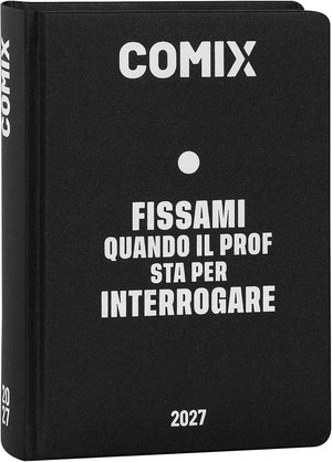 Agenda Comix 16 Mesi Mini Black & White 2026/2027