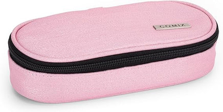 Astuccio ovale COMIX Lurex Rosa