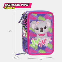 Astuccio Scuola wwf Koala 3 scomparti - Giocattoli e Bambini - Toys Store8058263221429