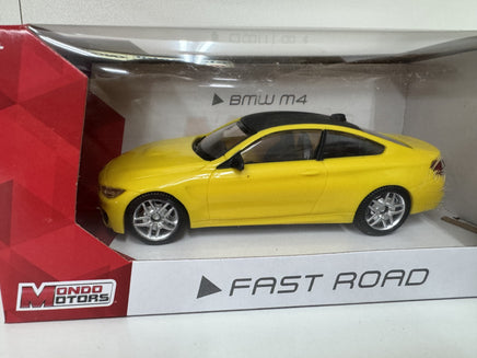 Modellino BMW M4 gialla scala 1:43 - Giocattoli e Bambini - Toys Store8001011531905