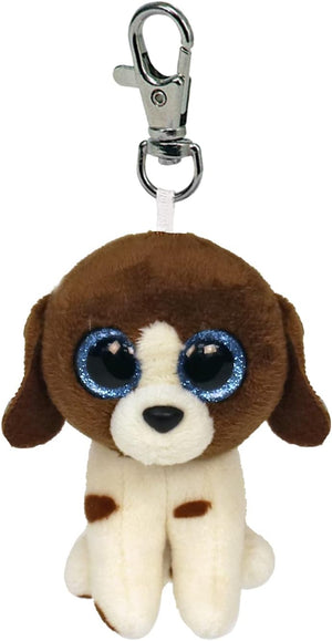 Portachiavi peluche Beanie Boos Clips Cane Muddles