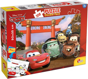 CARS Puzzle double-face 108 pezzi