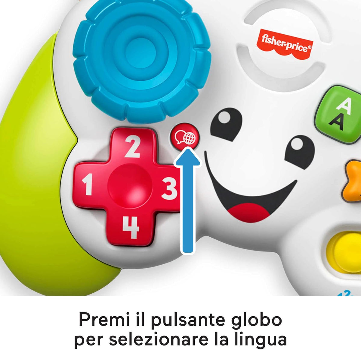Controller Gioca e Impara Fisher Price - CONTROLLER LINGUE