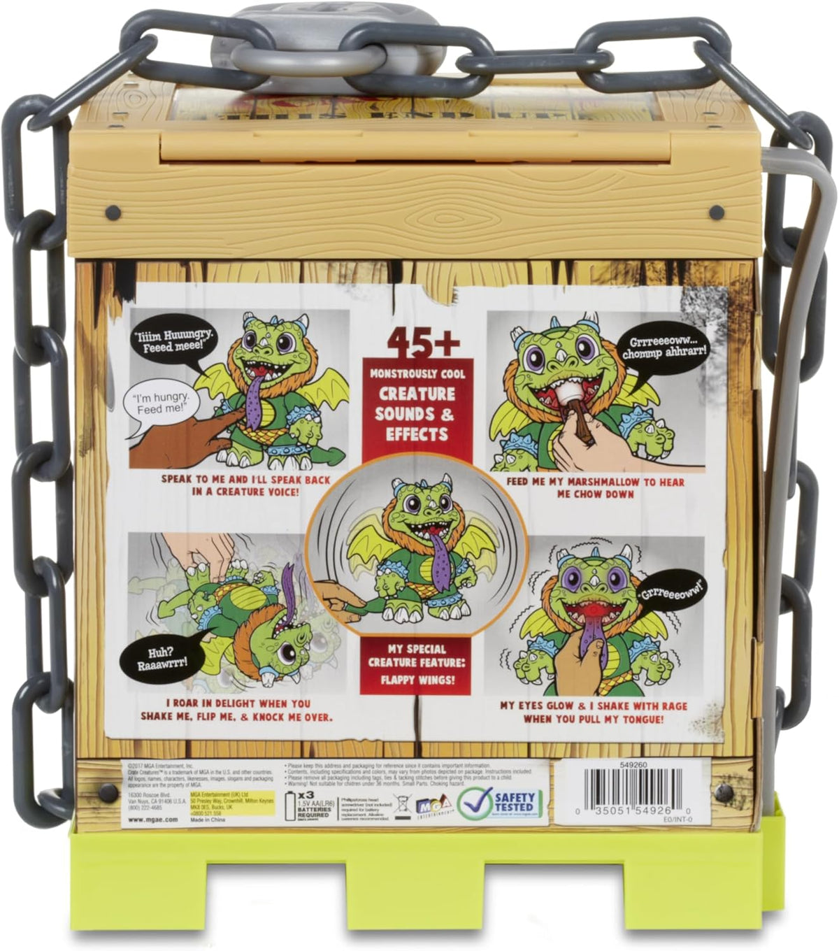 Crate Creatures Sizzle - CREATURE SOUND