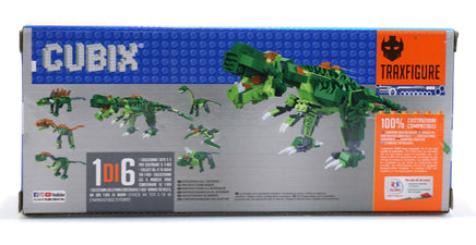 Costruzioni Cubix Dinosauri 6 in 1