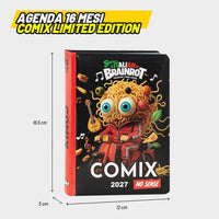 Diario Skifidol Italian Brainrot 2026/2027 Comix No Sense – 13 Mesi con Card