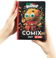 Diario Skifidol Italian Brainrot 2026/2027 Comix No Sense – 13 Mesi con Card