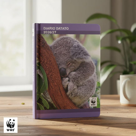 Diario Scuola WWF Koala Fotografico 12 Mesi 2026/2027 - DIARIO WWF KOALA