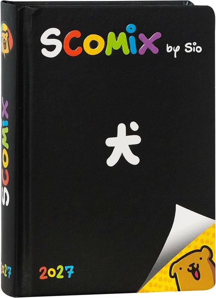 Agenda 16 Mesi Scomix by Sio Black 2026/2027 – Diario Scuola Medium - DIario scomix nero 1e14c7d3 c2bb 4d68 87c9 c96320a773d8