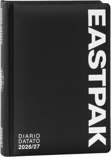 Diario Scuola Eastpak Black 2026/2027 – 13 Mesi Medium - Diario Eastpak nero 2026 2027