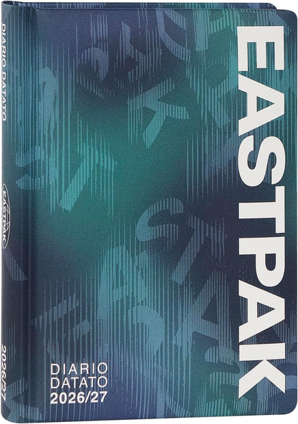Diario Scuola Eastpak 13 Mesi 2026/2027 Medium Letterdye Blue - Diario eastpak blu 4951bced afd9 4140 a89c cca43f891043