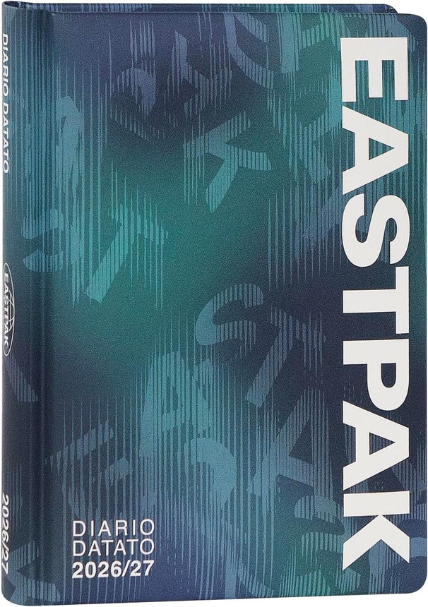 Diario Eastpak Letterdye Blue 13 mesi 2026 2027