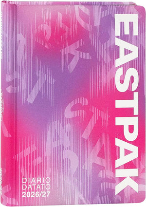 Diario Scuola Eastpak 13 Mesi 2026/2027 Medium Letterdye Pink