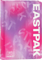 Diario Scuola Eastpak 13 Mesi 2026/2027 Medium Letterdye Pink - Diario eastpak rosa 2027