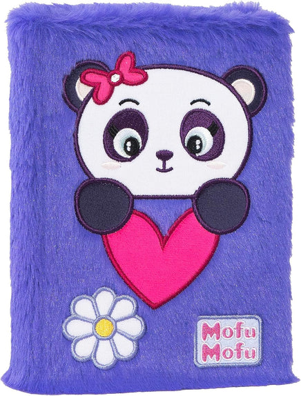 Diario Mofu Mofu Panda Plush 2026/2027 – 12 Mesi Standard - Diario mofu mofu panda