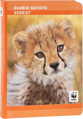 Diario Scuola WWF Leopardo Fotografico 12 Mesi 2026/2027