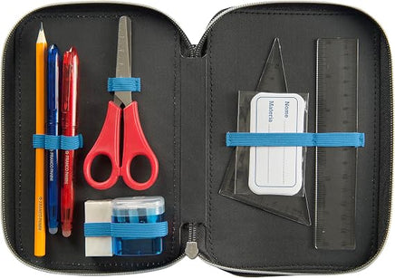Astuccio Scuola 3 Zip Tung Tung Tung Sahur Skifidol Italian Brainrot