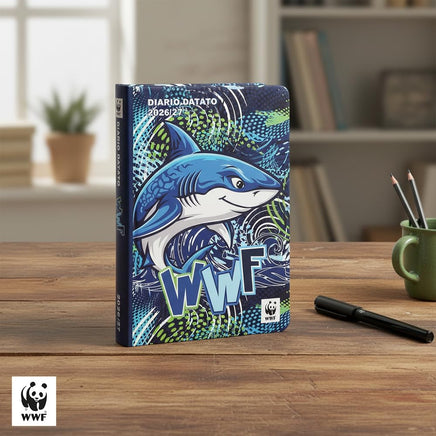 Diario Scuola WWF 2026/2027 – Modello Squalo