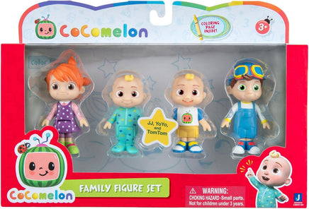 Cocomelon Set 4 Personaggi Giocattolo
