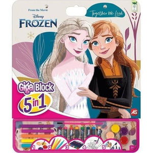 Giga Block Frozen 5 in 1 color set