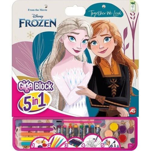 Giga Block Frozen 5 in 1 color set - Giocattoli e Bambini - Toys Store5203068627508