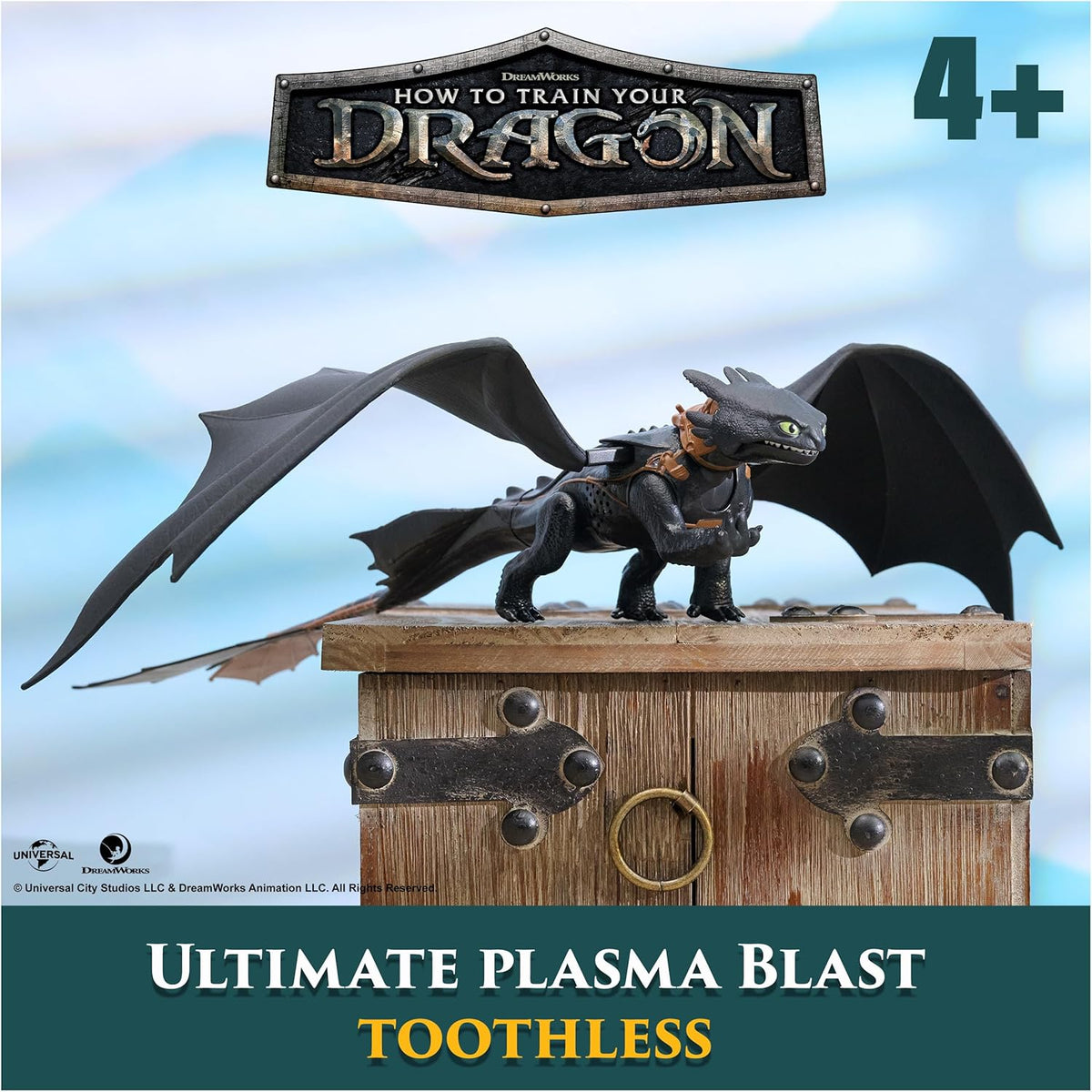 DreamWorks Dragons, How to Train Your Dragon Sdentato Sputafuoco - HOW TO TRAIN YOUR DRAGON