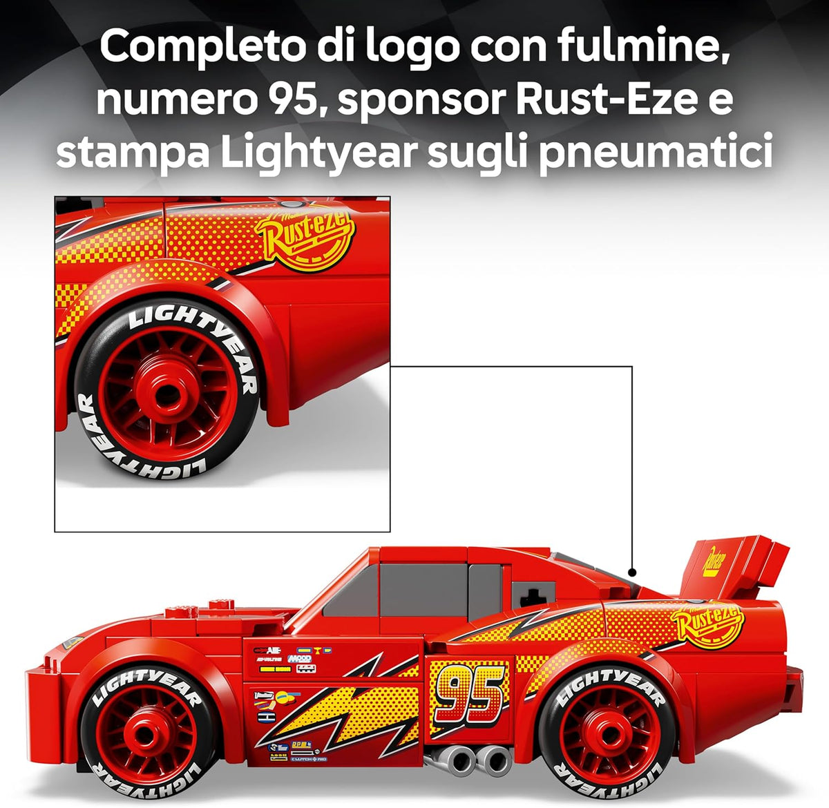LEGO Speed Champions 77255 Saetta McQueen - LEGO 77255