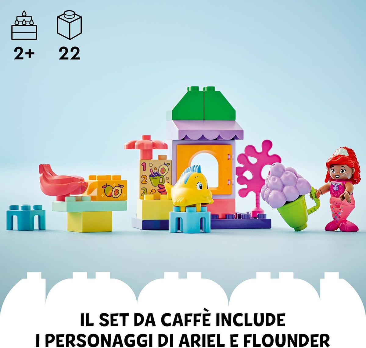 LEGO® DUPLO® | Chiosco di Ariel e Flounder – 10420 - LEGO DUPLO ARIEL