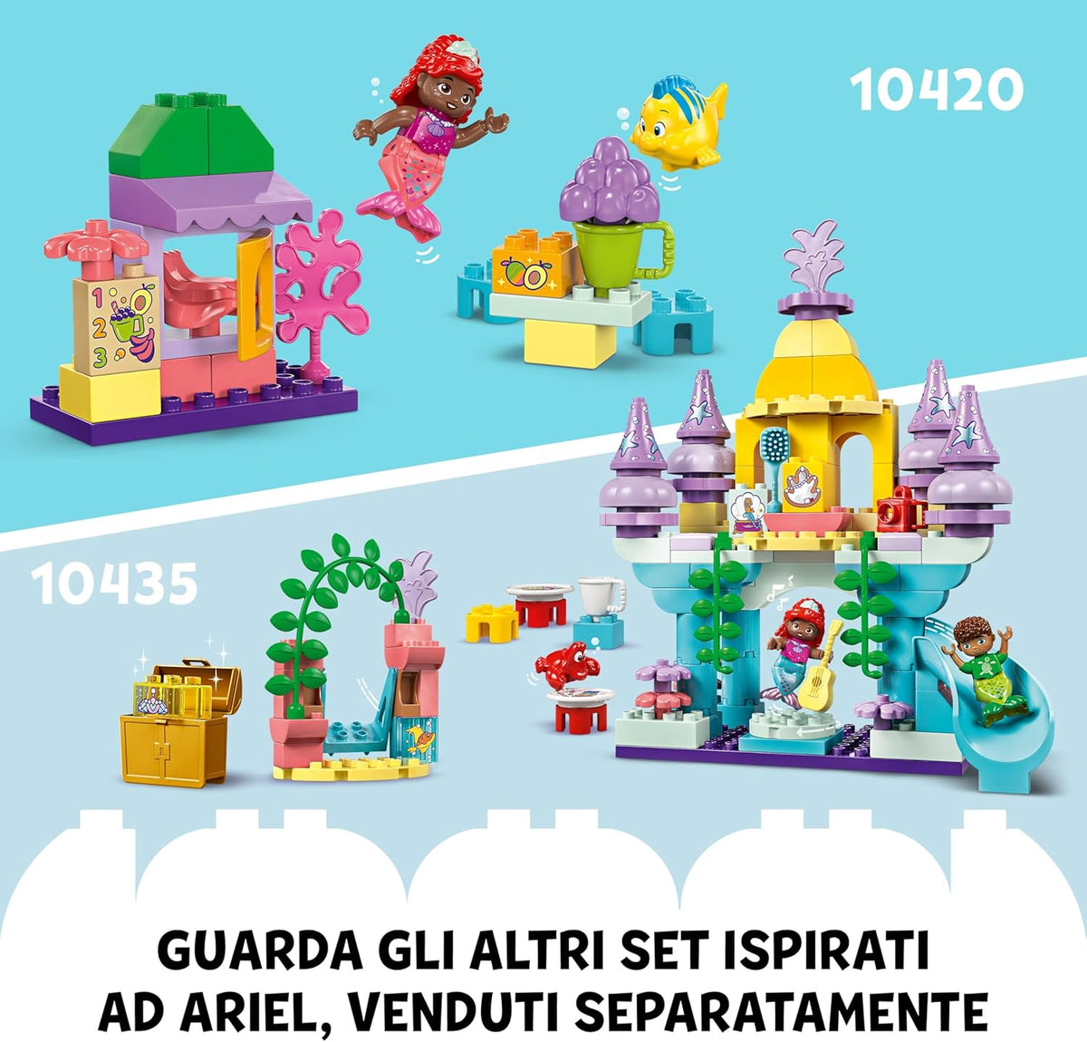 LEGO® DUPLO® | Chiosco di Ariel e Flounder – 10420 - LEGO SIRENETTA
