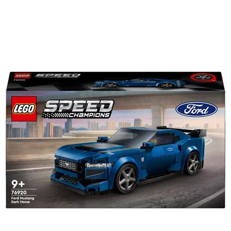 Auto sportiva Ford Mustang Dark Horse LEGO Speed Champions 76920 - Giocattoli e Bambini - Toys Store5702017583730