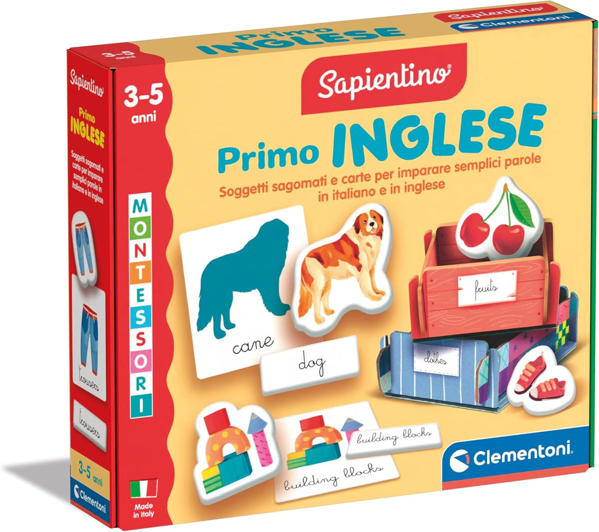 Clementoni Sapientino Montessori – Primo Inglese - Montessori primo inglese