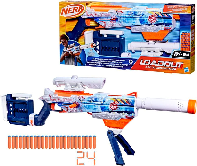 Nerf Loadout Blaster Arctic Zerostriker