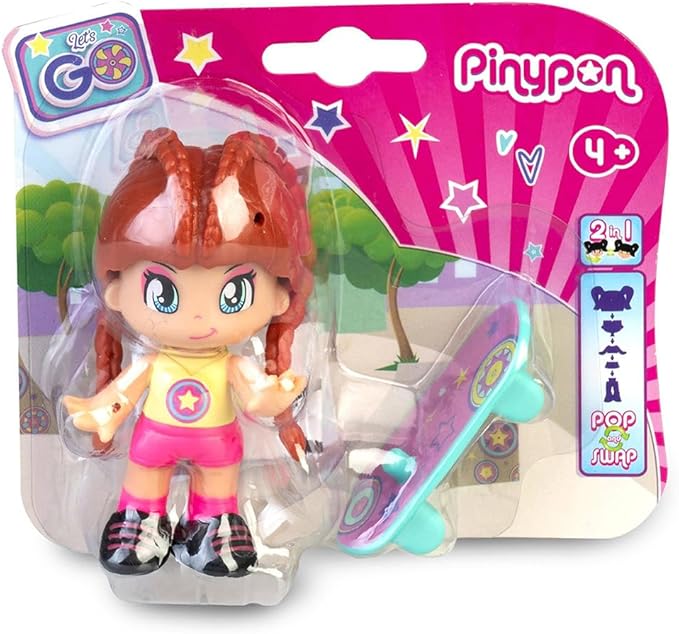 Pinypon Let's go Skateboard e pattini