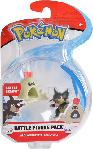 Pokemon Battle Figure Alolan Rattata Sandygast