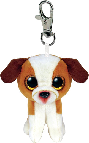 Portachiavi peluche Beanie Boos Clips Cane Hugo