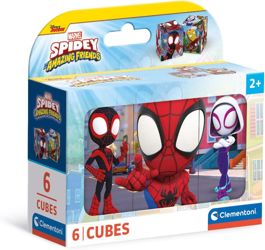Puzzle Cubi Spidey Clementoni - Puzzle cubi spiderman