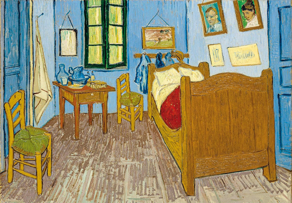 Puzzle 1000 pezzi Van Gogh Camera da Letto - Puzzle museum camera da letto