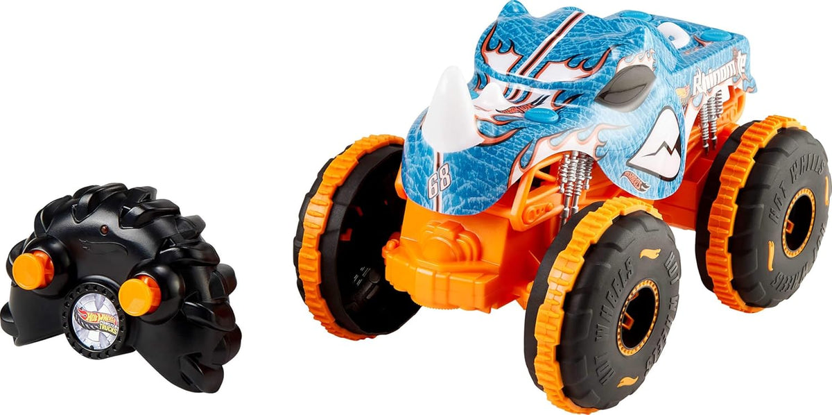 Hot Wheels Monster Trucks Rhinomite RC – Camion Telecomandato 1:24 - RC HOTWHEELS RHINOMITE