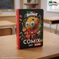 Diario Skifidol Italian Brainrot 2026/2027 Comix No Sense – 13 Mesi con Card