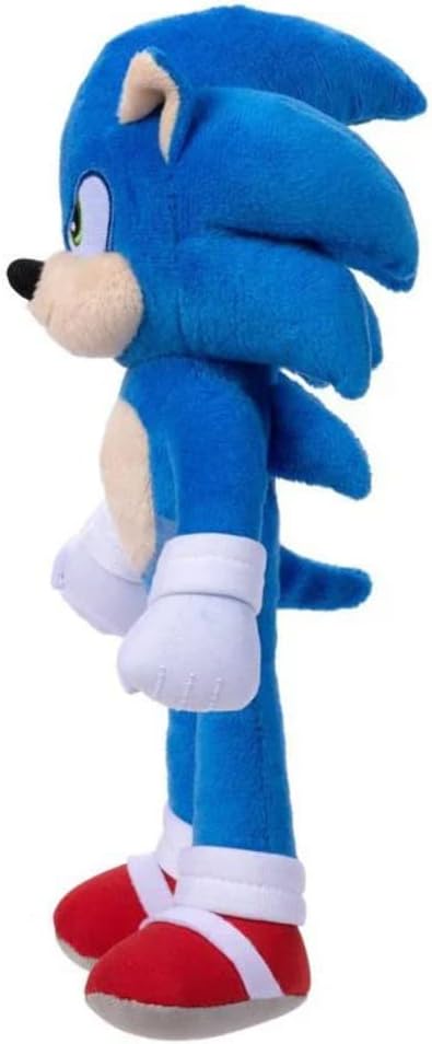 Peluche Sonic 23 cm Jakks Pacific – Sonic 2 Movie Plush Ufficiale - SONIC PELUCHE JAKKS PACIFIC